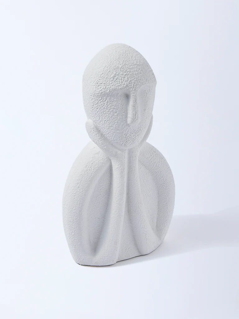 Westside Home White Face Decorative Object - Image 2