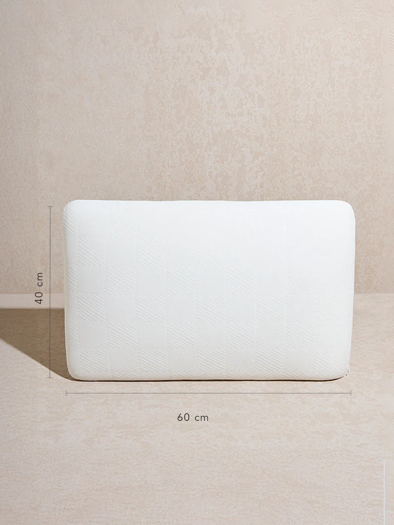 Westside Home White Memory Foam Pillow - Image 3
