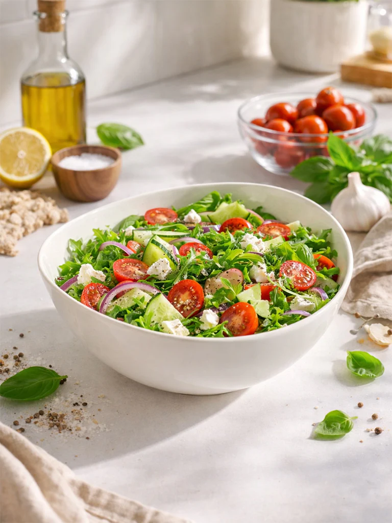 Westside Home White Organic Bowl - Medium