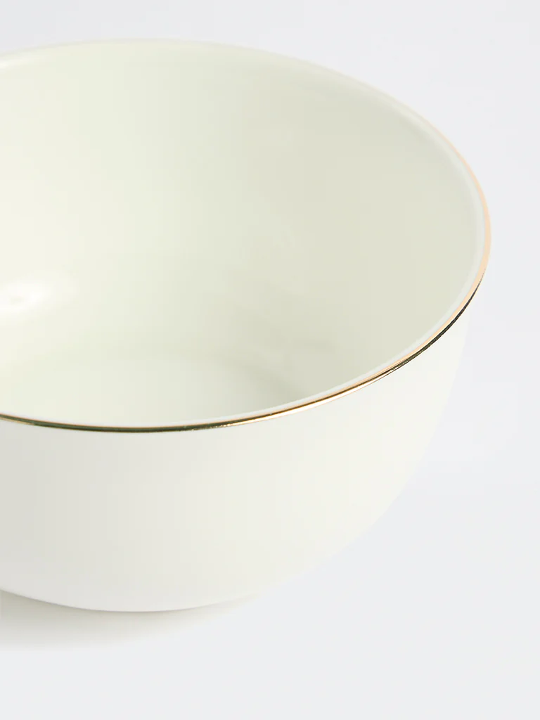 Westside Home White Small Bowl - Image 3