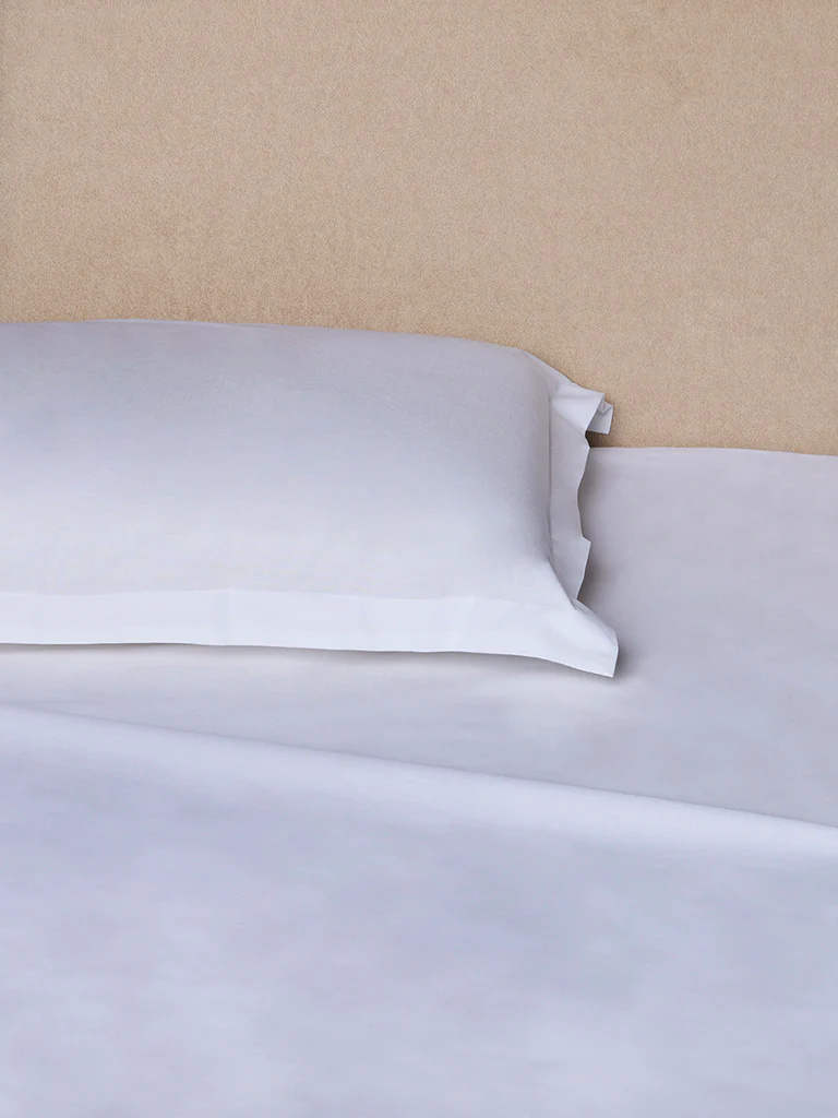 Westside Home White Solid Queen Bed Sheet Set