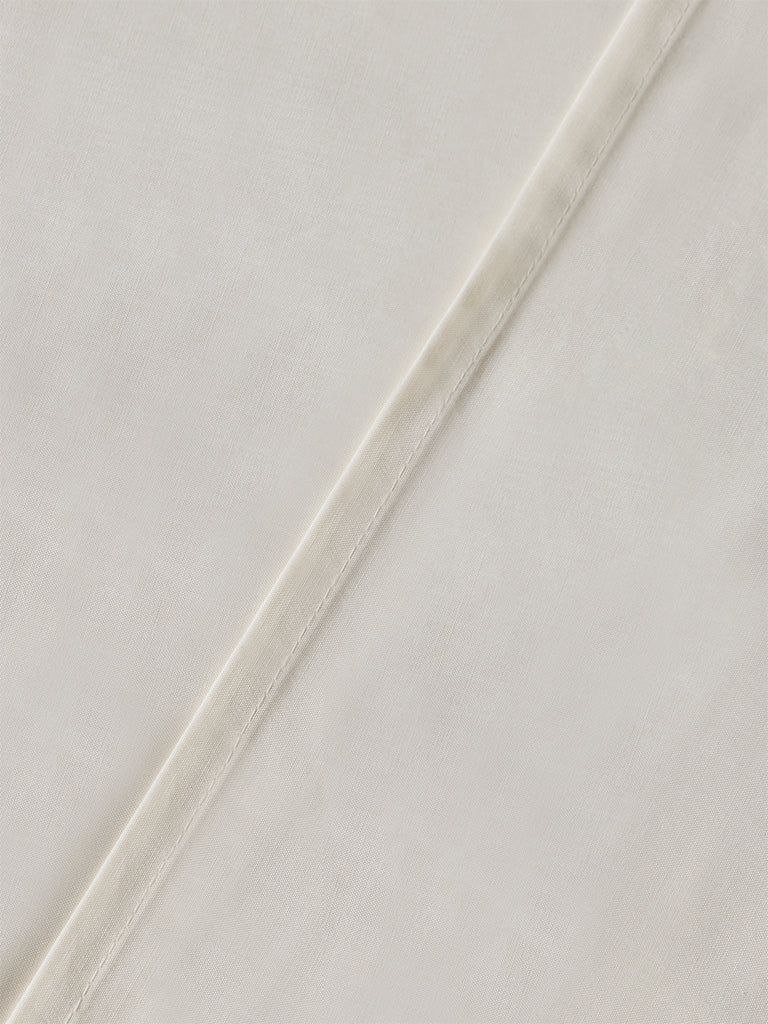 Westside Home White Solid Queen Bed Sheet Set - Image 3