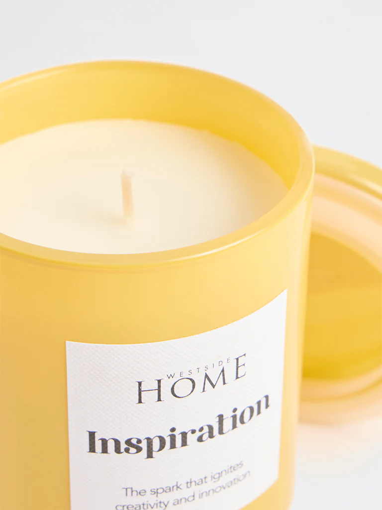 Westside Home Yellow Inspiration Jar Candle - Image 3