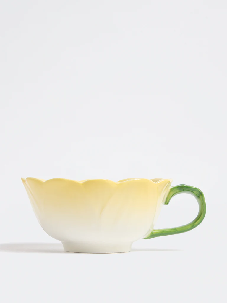 Westside Home Yellow Ombre Finish Cup