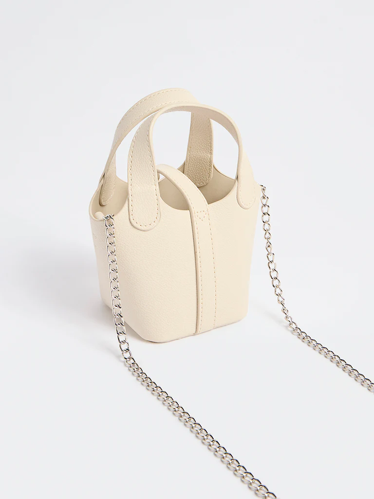 Westside Ivory Nano Bucket Bag - Image 2