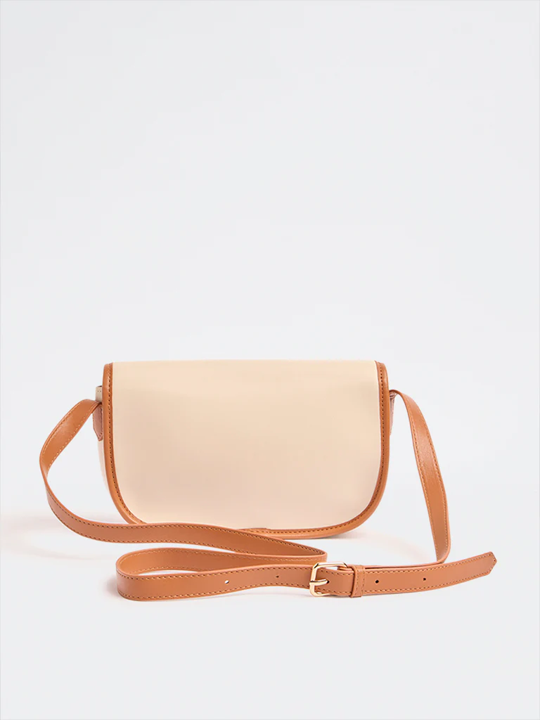 Westside Off-White Sling Bag - Image 2