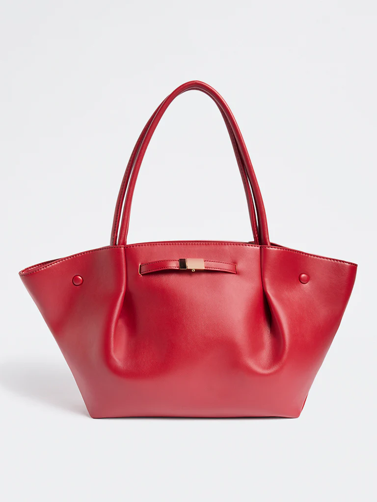 Westside Red Oversized Tote Bag