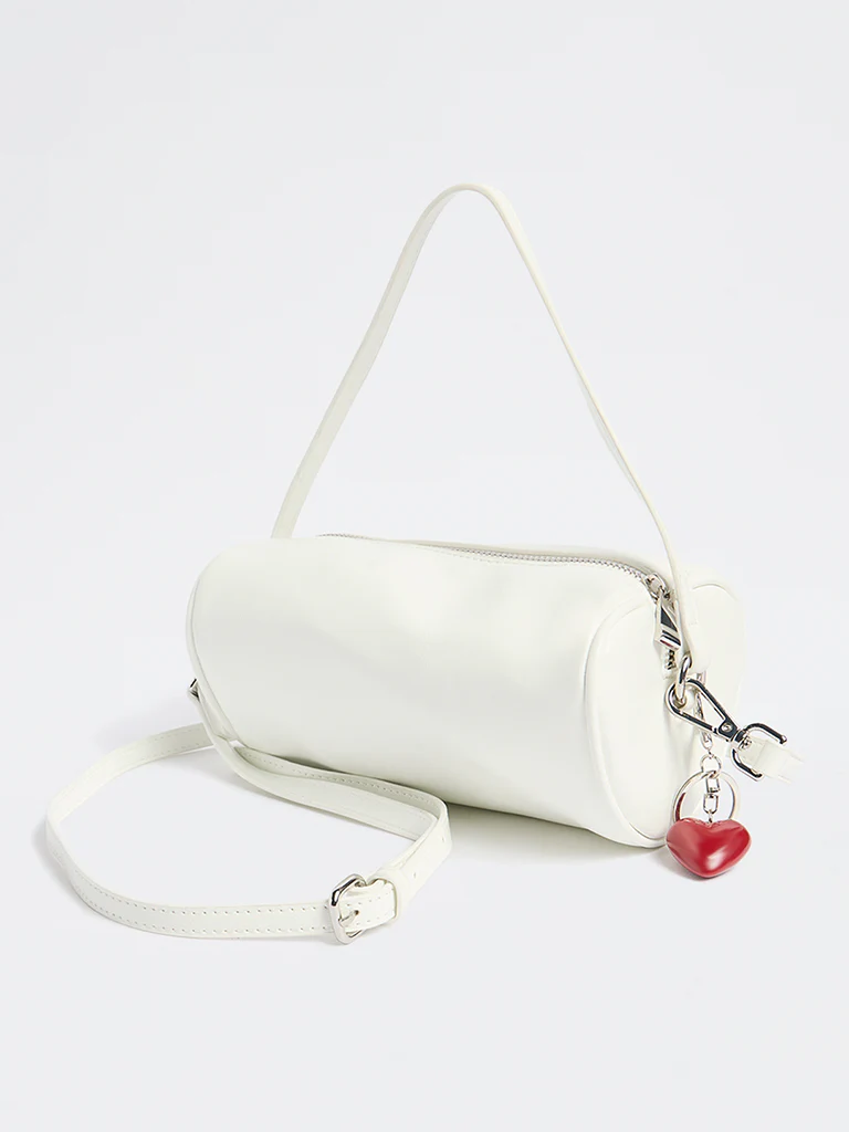 Westside White Heart Sling Bag - Image 2