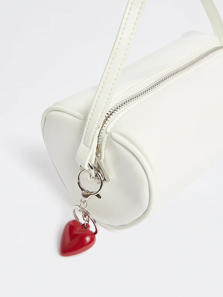 Westside White Heart Sling Bag - Image 4