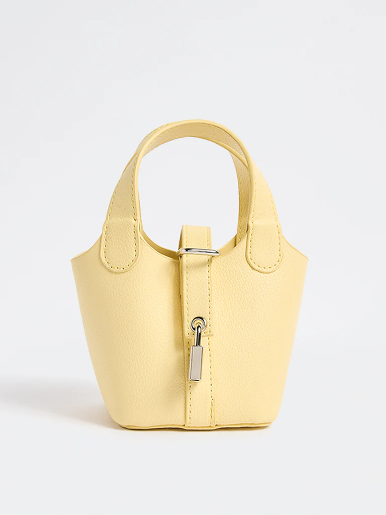 Westside Yellow Nano Bucket Bag