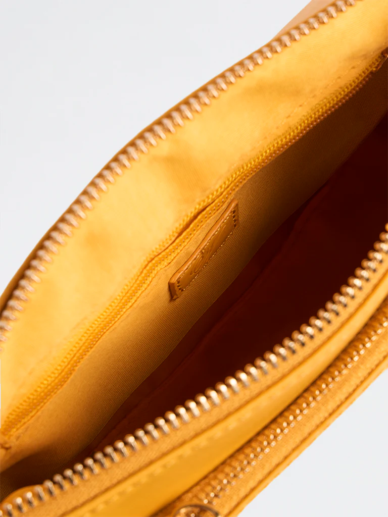 Westside Yellow Studded Sling Bag - Image 4