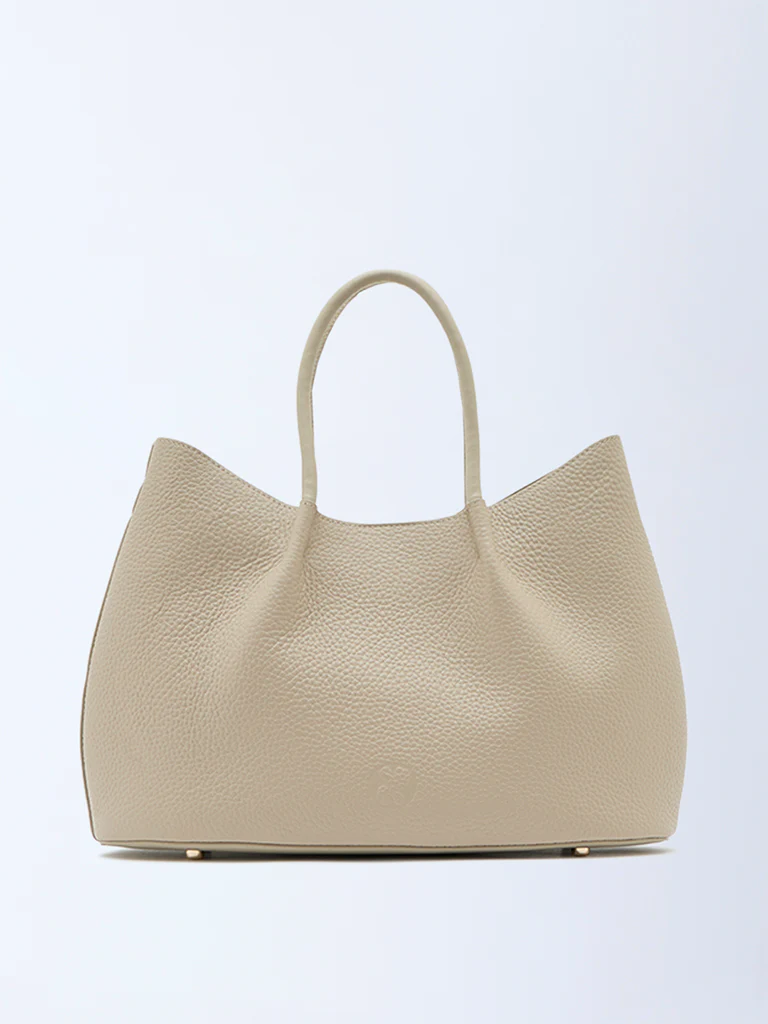 Belle Grain Leather Mini Tote - Image 2