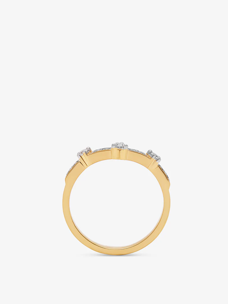 Chevron Lab Diamond Ring - Image 3
