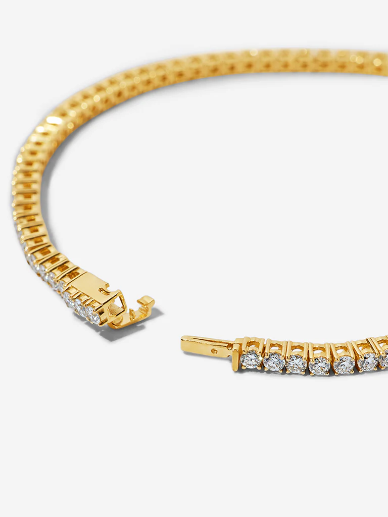 Classic Lab Diamond Tennis Bracelet - Image 4