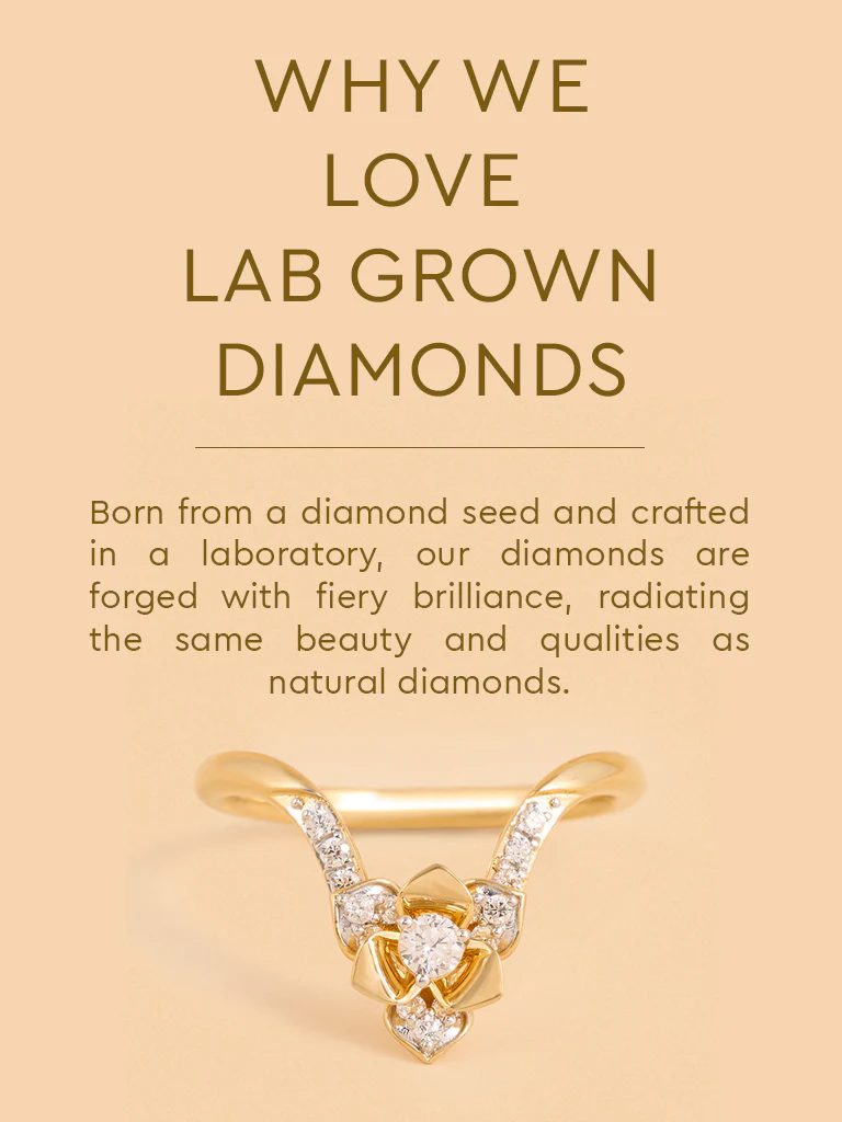 Gold Multilayer Rose V Ring - Image 4