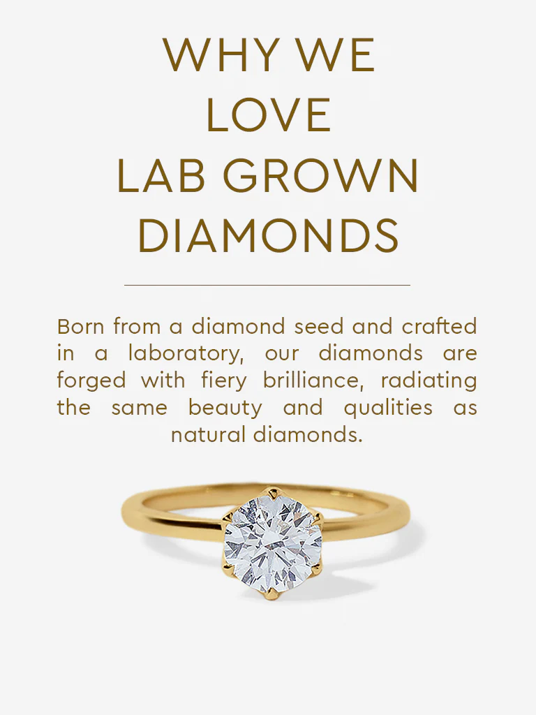 Halo Flower-Style Lab Diamond Solitaire Ring - Image 5