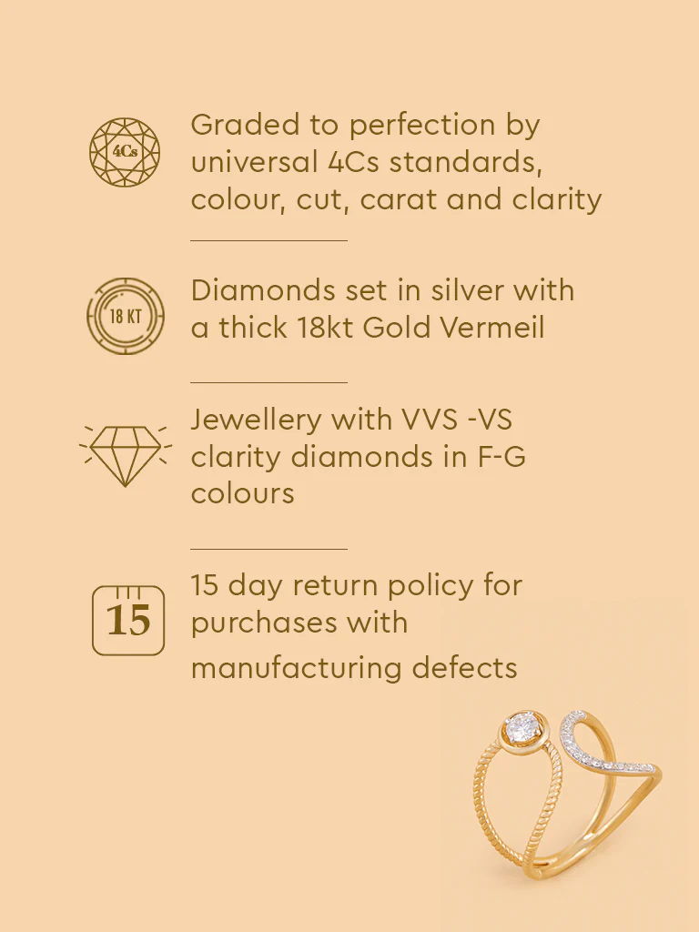 Infinity Lab Diamond Ring - Image 5
