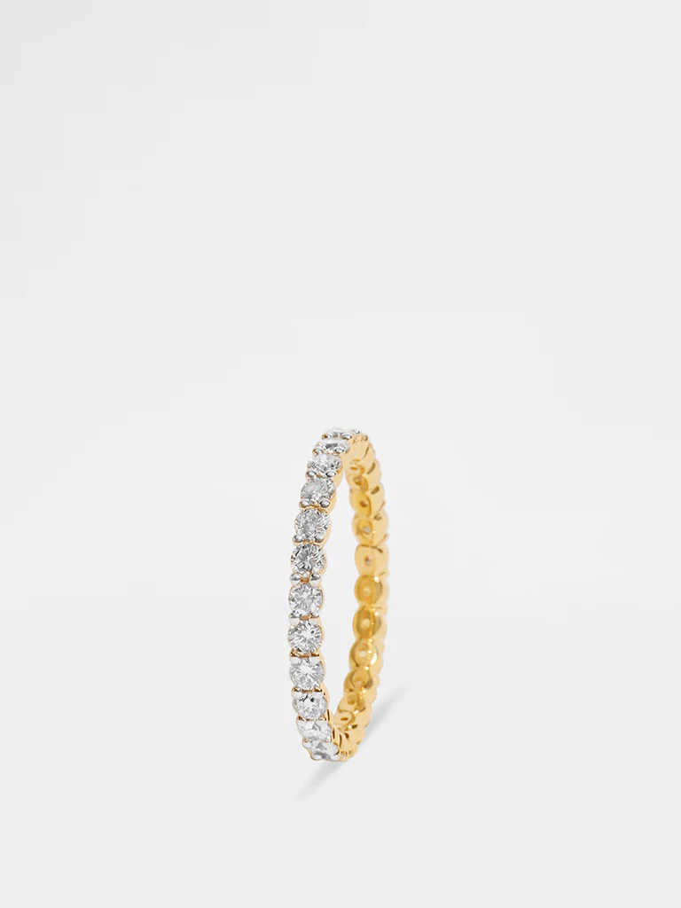 Lab Diamond Eternity Ring - Image 4