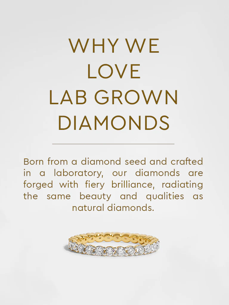 Lab Diamond Eternity Ring - Image 5
