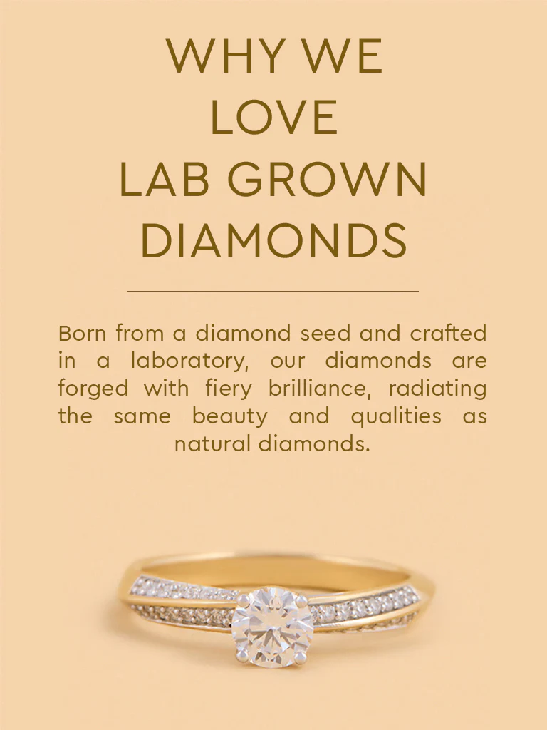 Radiant Round Gold Plated Lab Diamond Solitaire Ring - Image 5