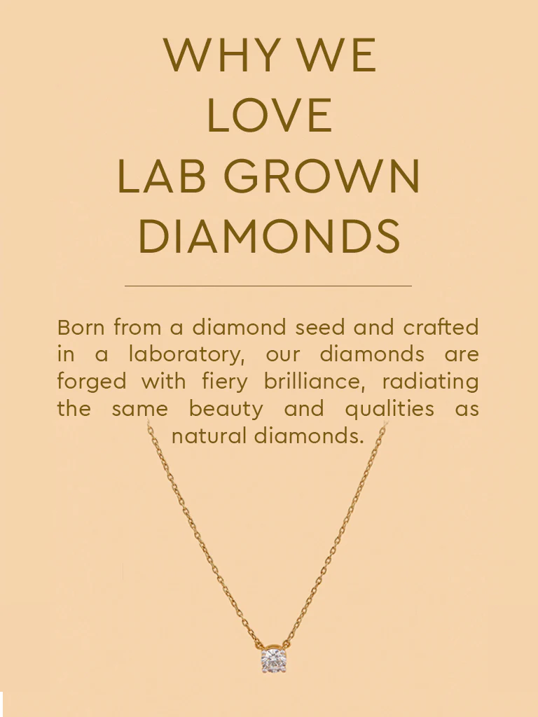 Round Solitaire Pendant Gold Plated Necklace - Image 4