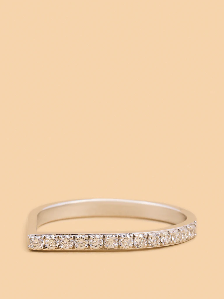 Sleek Lab Diamond Eternity Ring - Image 2