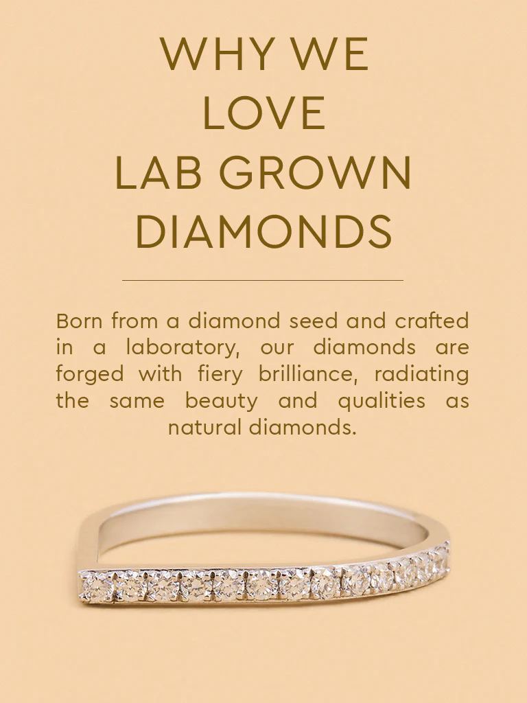 Sleek Lab Diamond Eternity Ring - Image 4