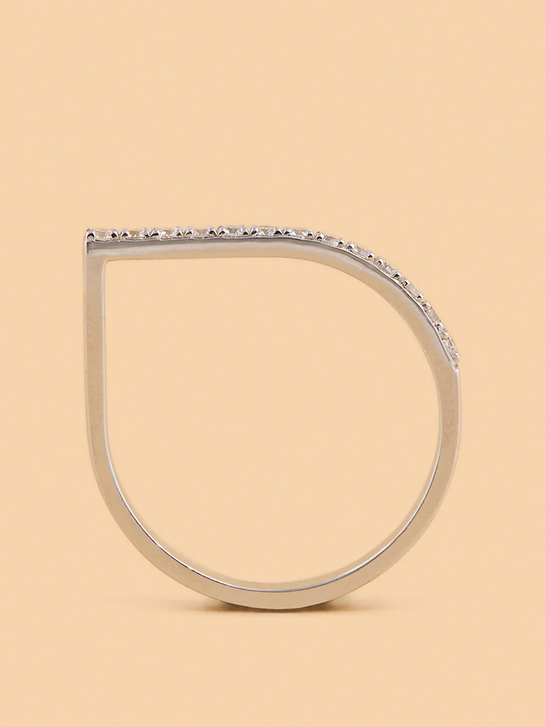 Sleek Lab Diamond Eternity Ring - Image 2
