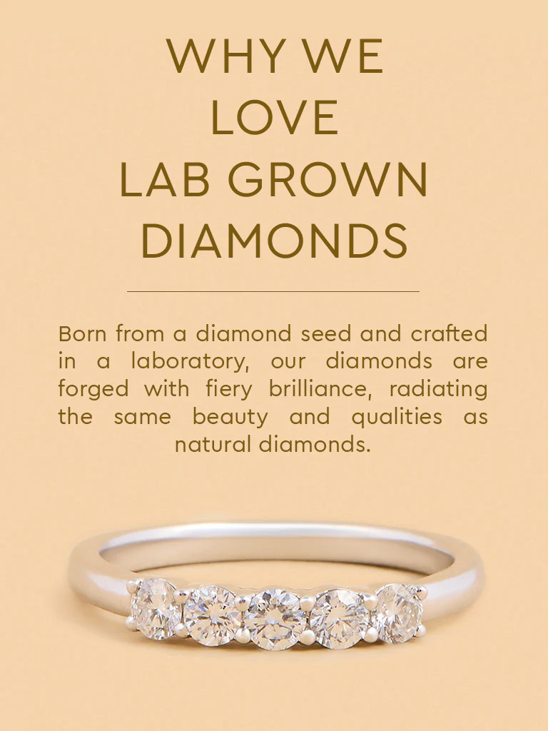 Timeless Lab Diamond Accent Band - Image 4