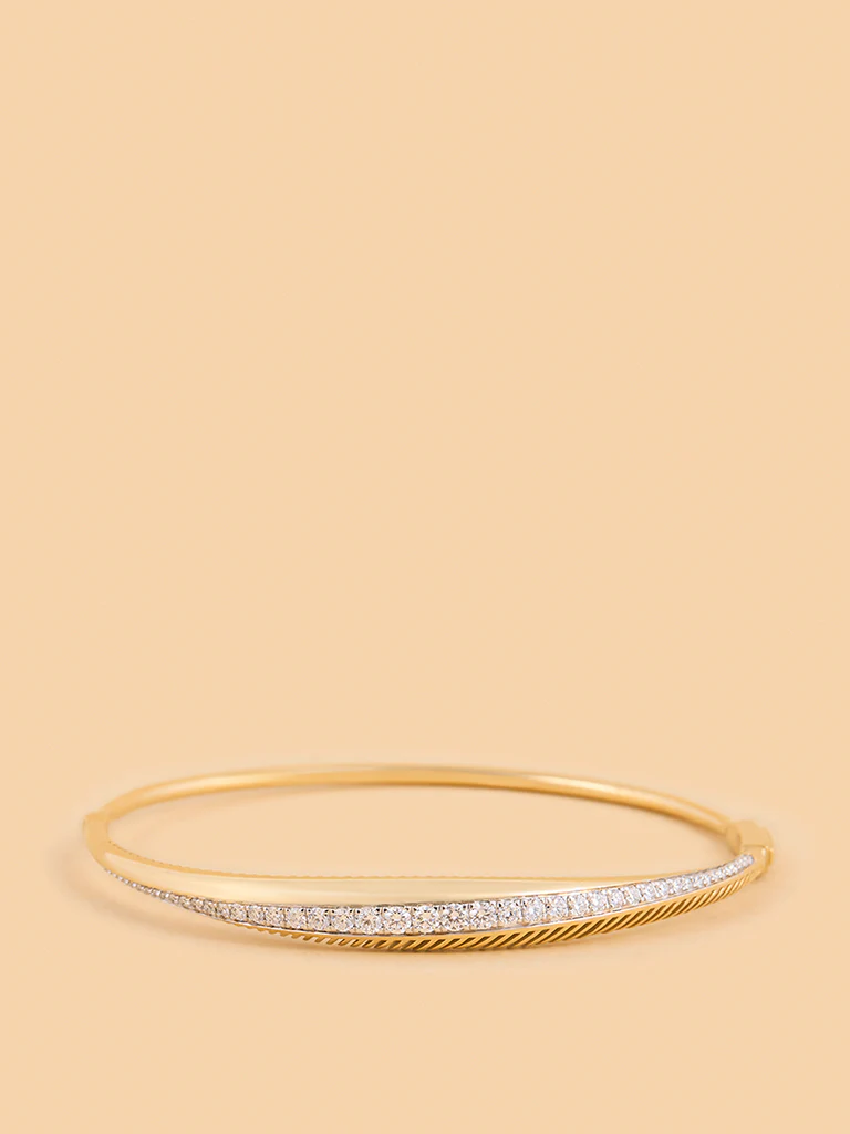 Timeless Lab Diamond Bangle Bracelet