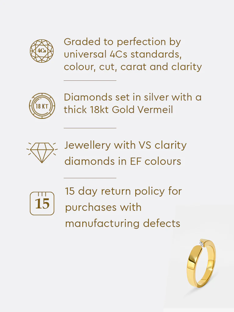 Yellow Lab Diamond Chevron Ring - Image 6
