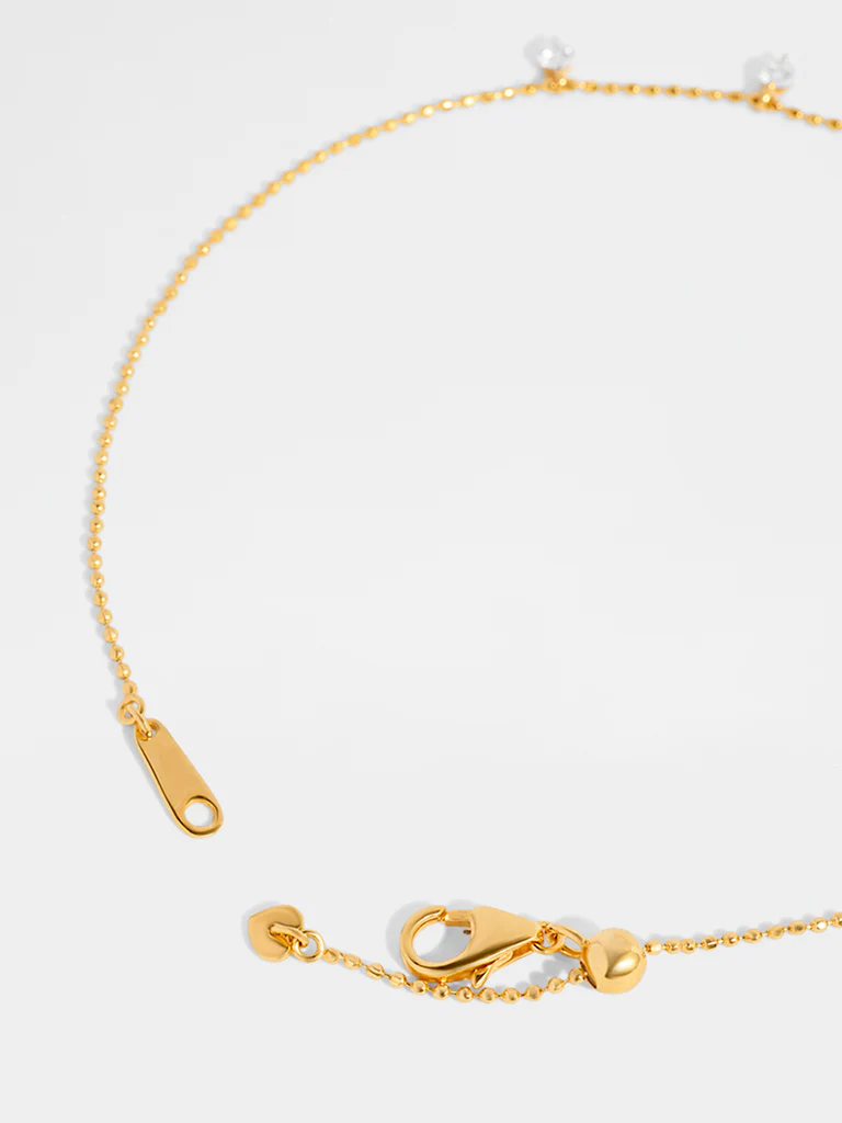Yellow Lab Diamond Dangle Bracelet - Image 4