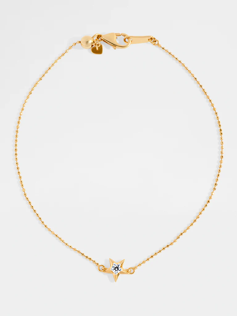 Yellow Lab Diamond Star Bracelet - Image 2