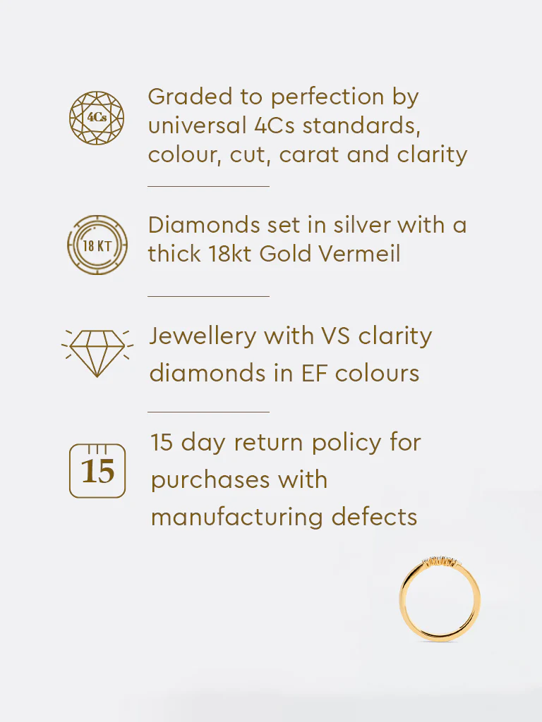 Yellow Lab Diamond Stardust Ring - Image 6