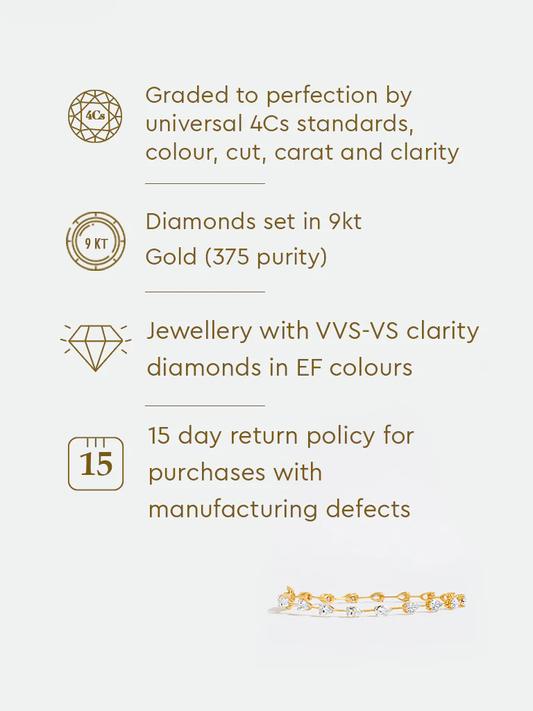 Lab Diamond Tennis Bracelet - Image 6