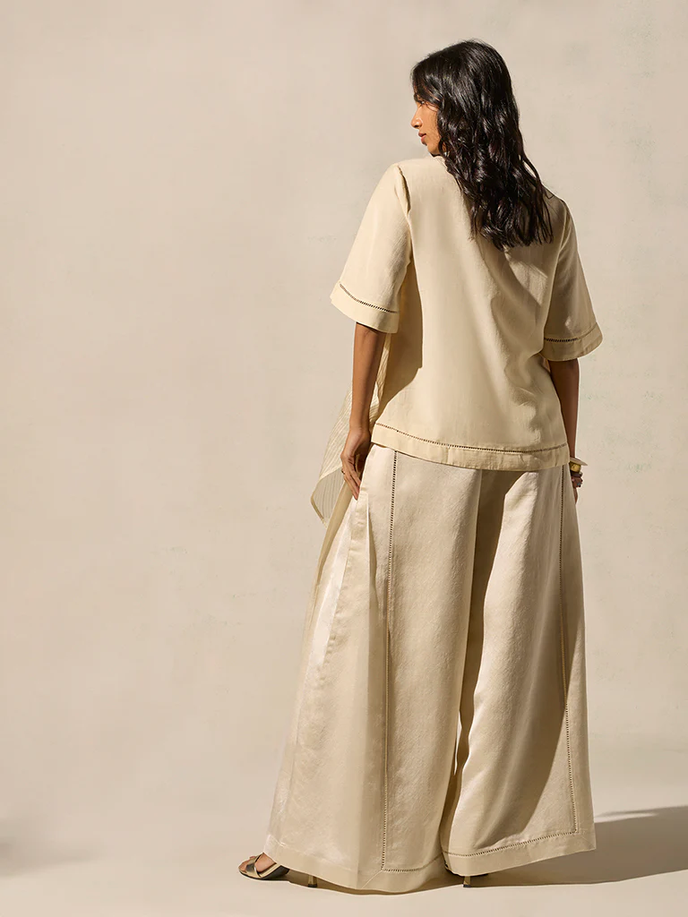 Asymmetric Top - Ivory - Image 3