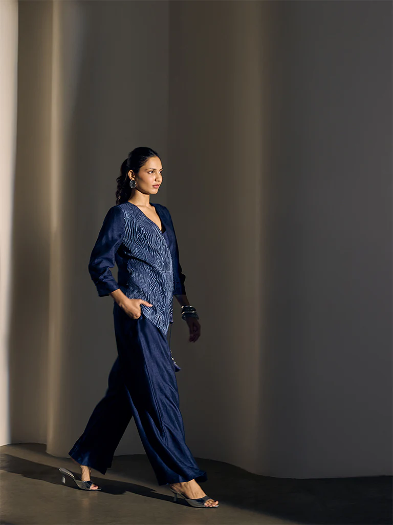 Co-ord Set - Navy - Image 2