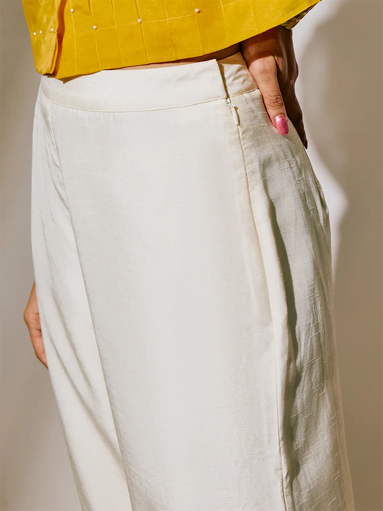 Straight-Leg Pants - White - Image 3