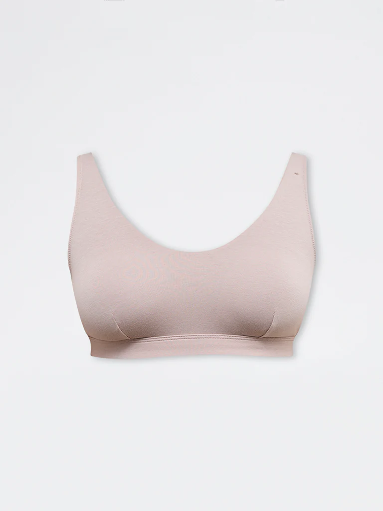 Wunderlove Beige Lace-Detailed Non-Padded Bra - Image 5