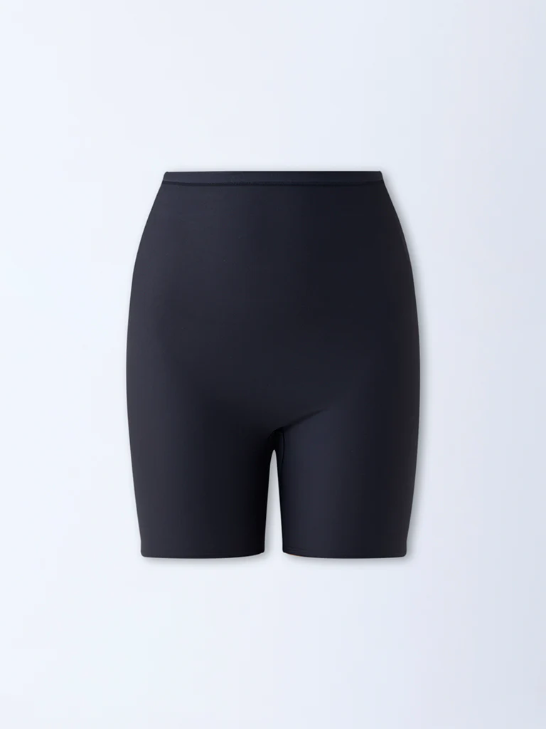 Wunderlove Black Comfort Light Control Shaping Long Pants - Image 5