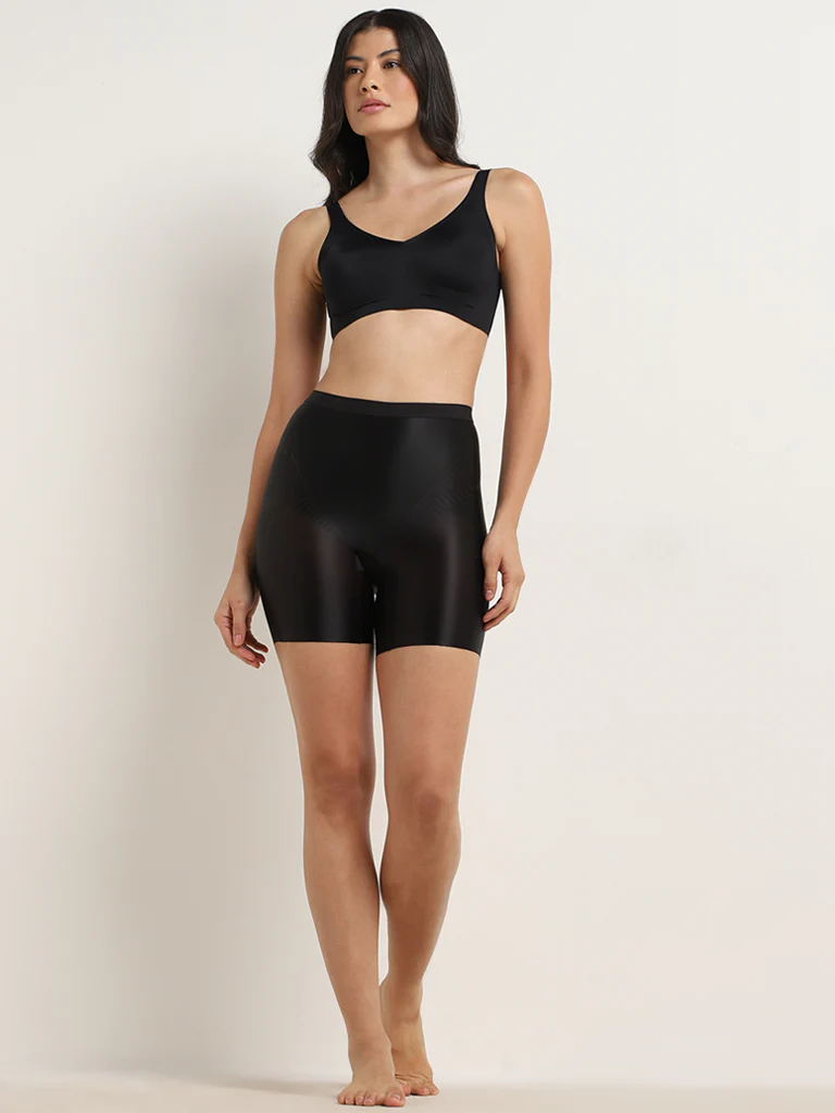 Wunderlove Black Invisible Full Coverage Bra