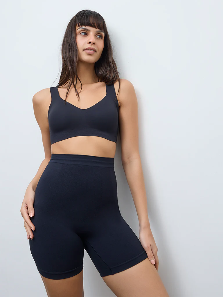Wunderlove Black Invisible Padded Bra