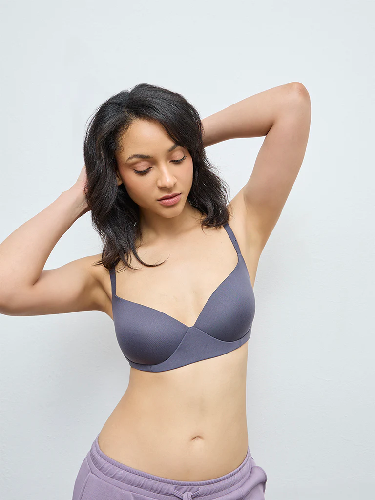 Wunderlove Charcoal Padded Bra
