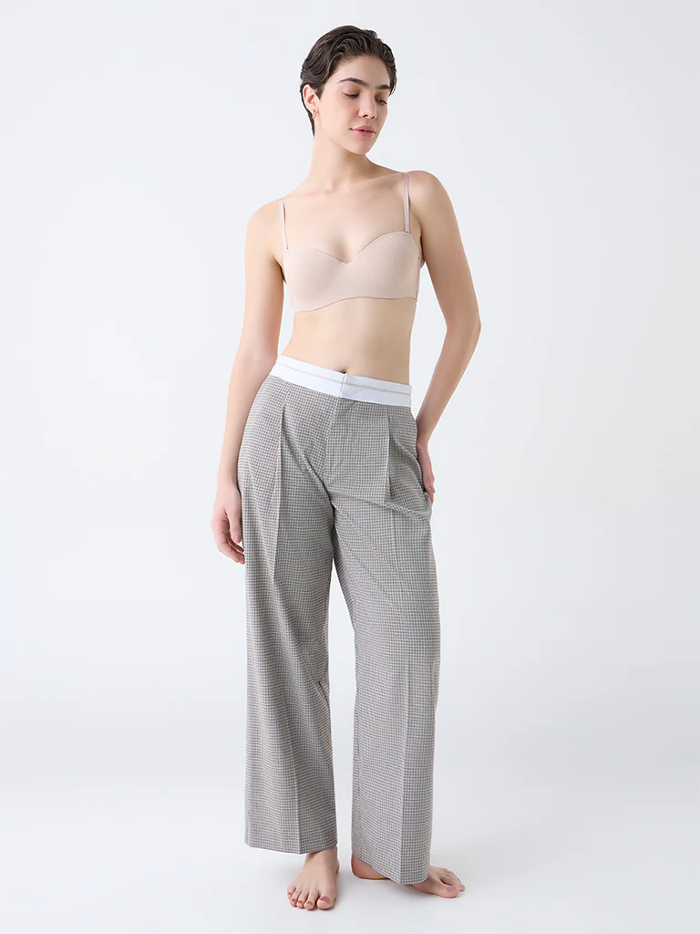 Wunderlove Light Beige Underwired Strapless Bra
