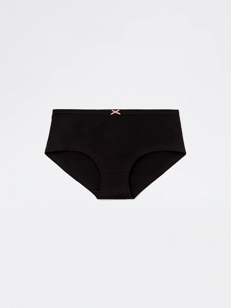 Wunderlove Light Taupe Animal Printed Low-Rise Cotton-Blend Briefs - Pack of 3 - Image 7