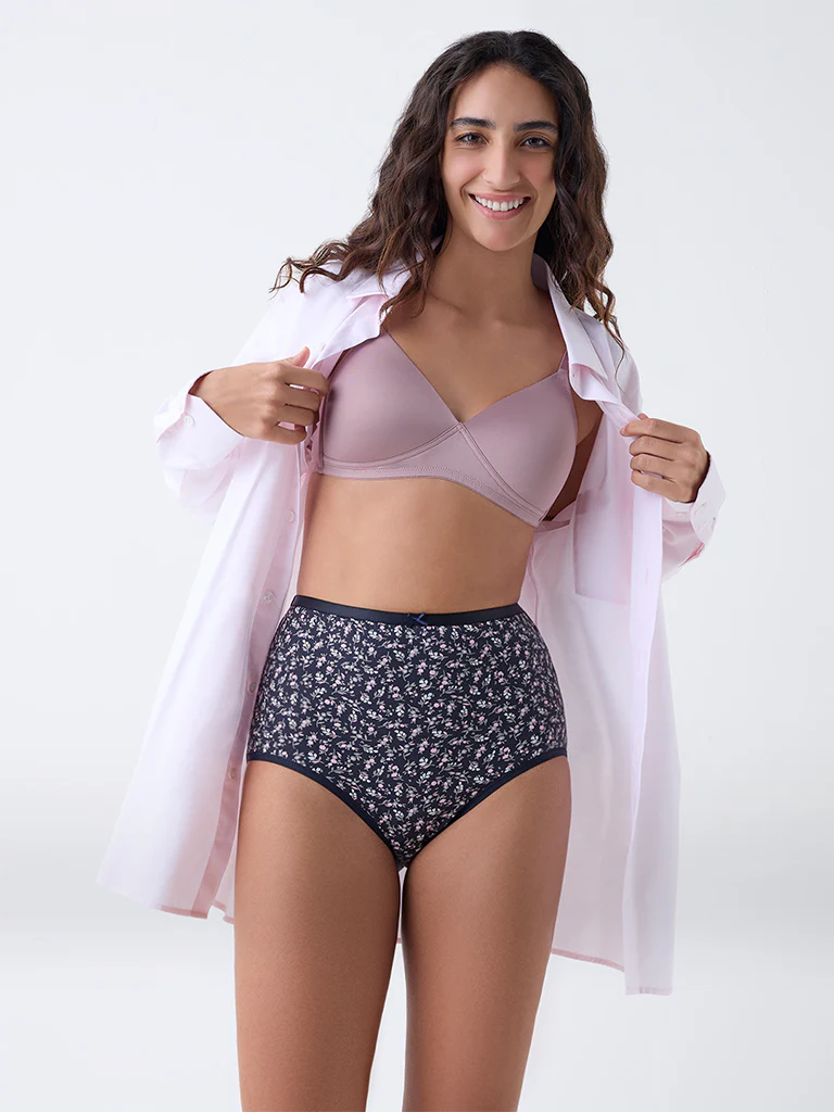 Wunderlove Mauve Padded Bra - Pack of 2