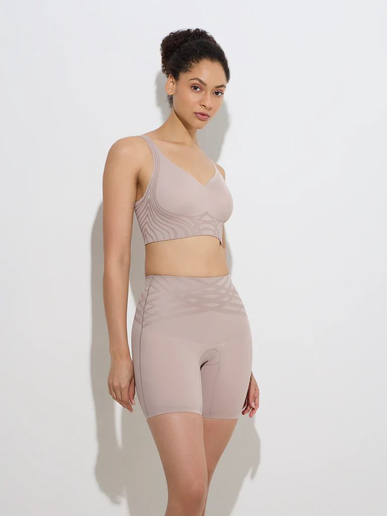 Wunderlove Taupe Padded Shadow Sculpt Bra