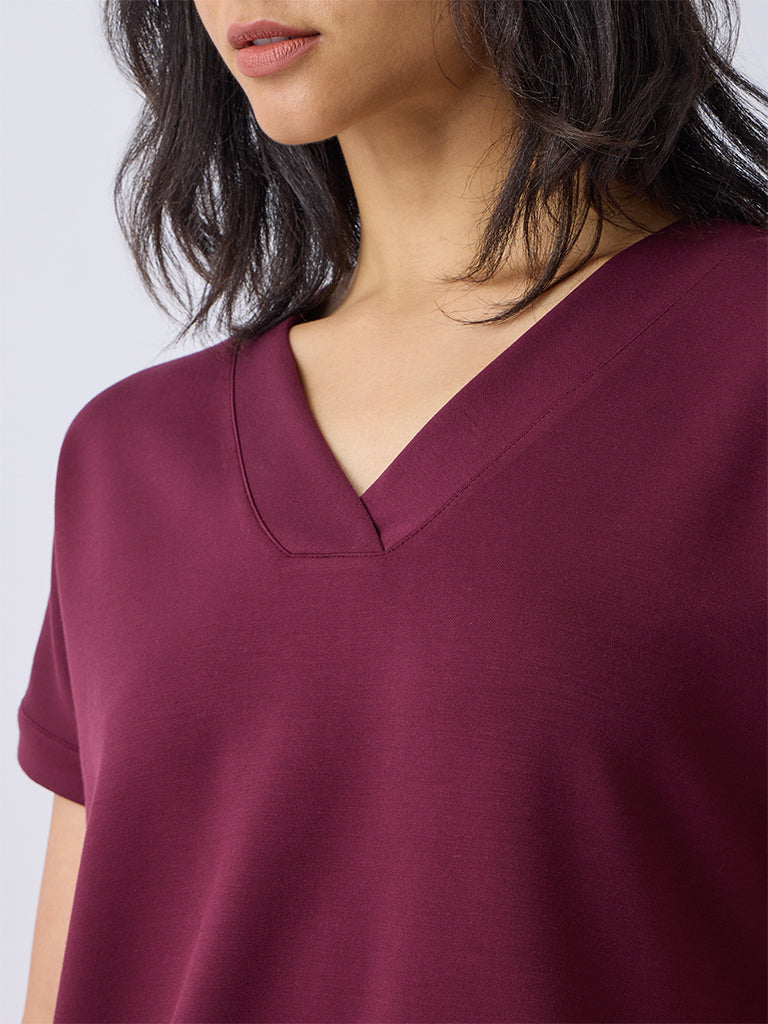 Wunderlove Wine Solid Top - Image 3