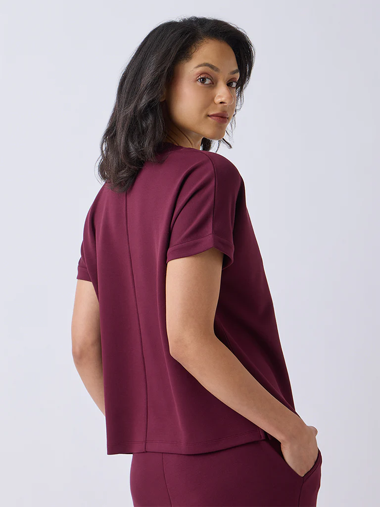 Wunderlove Wine Solid Top - Image 4