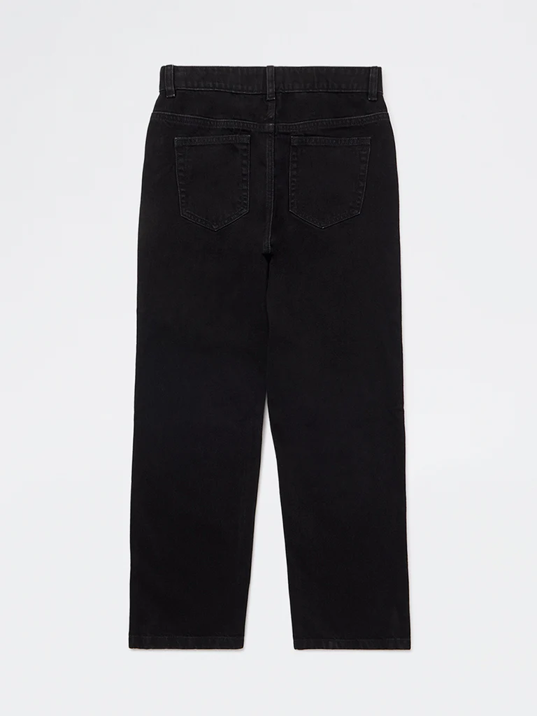 Y&F Kids Boys Black Mid-Rise Jeans - Image 3